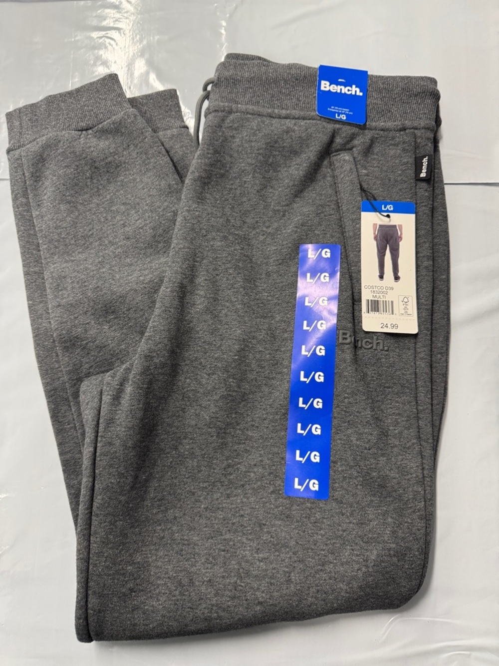 Bench Dark Gray Fleece Joggers